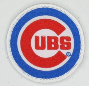 Chicago Cubs MLB Baseball Logo Round Embroidered Patch A634 - Picture 1 of 3
