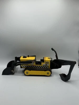 Retroexcavadora retroexcavadora Tonka Trencher vintage años 60 acero prensado Foto 1 de 4