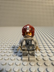LEGO Star Wars Sandspeeder Pilot Dark Red Helmet Minifigure sw0882 From 75204