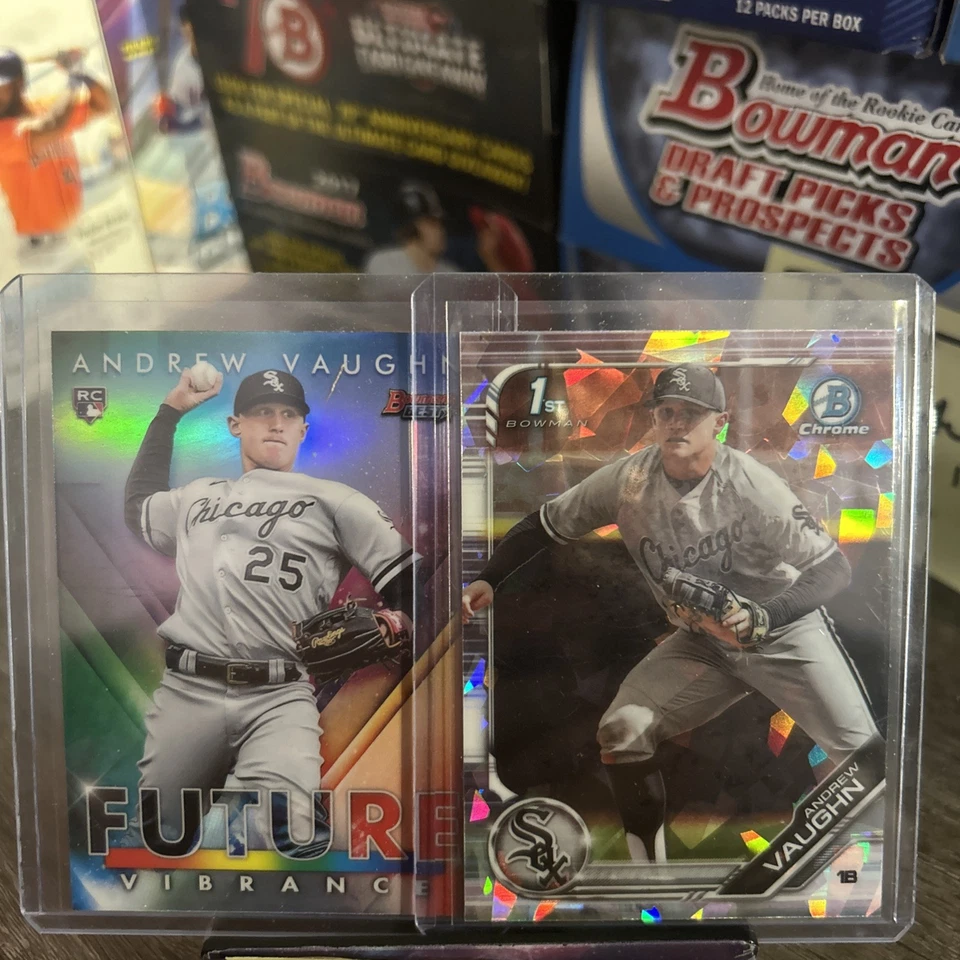 2019 Bowman Draft 1st Chrome Andrew Vaughn - Image 1 of 1
