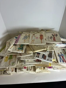 Vintage Sewing Pattern Lot Of 100+ Different  Women’s Children 1950s - 1990's. - Picture 1 of 8