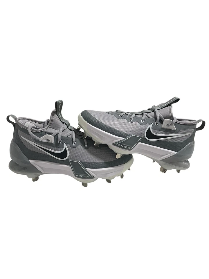 Nike Force Zoom Trout 9 Elite Baseball Cleats Mens Size 14 Grey FB2906-002