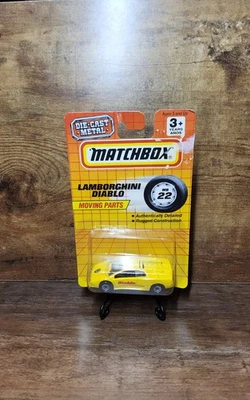 Matchbox 1993 Lamborghini Diablo MB22, excelente estado nuevo en caja original Foto 1 de 4