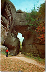 Postcard PA Three Sisters Rocks Rock City Park Bradford Olean NY