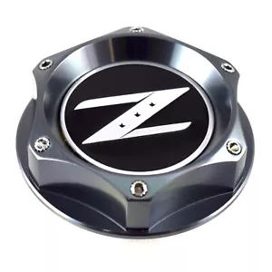 New Gunmetal Z Billet Oil Cap For Nissan Infiniti Nismo JDM GTR 350z 370z 240SX - Foto 1 di 2