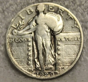 standing liberty quarter 1929S - Bild 1 von 2