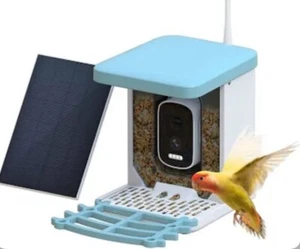 Smart Bird Feeder with Camera, AI Recognition and Solar Powered, Auto Capture - Picture 1 of 10
