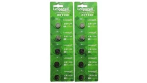 10 piece CR1130 1130 DL1130 BR1130 High Quality 3V Lithium battery Loopacell - Picture 1 of 1
