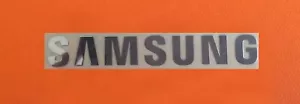 1 pcs Sticker Logo for SAMSUNG TV Laptop Microwave Oven Dishwasher 90mm x 13mm - Picture 1 of 1