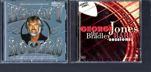 VINTAGE COUNTRY CD LOT: KENNY ROGERS ME & BOBBY MCGEE & GEORGE JONES: NEW - Picture 1 of 2