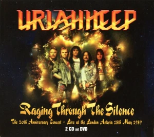 URIAH HEEP Raging Through The Silence ( 2 CD + DVD 2017 Uriah Heep Rec. Digipak) - Bild 1 von 2