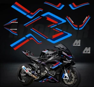 Custom Graphics FOR BMW S1000 RR M1000RR Decal Sticker full kit 2019-2022 - Picture 1 of 9
