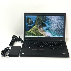 Lenovo ThinkPad P53 CAD Gaming 15.6" Laptop i7-9850H 512GB 32GB RAM Quadro T1000 - Picture 1 of 11