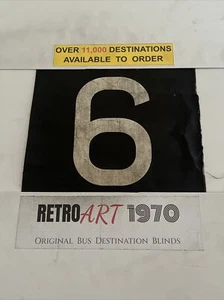 6 - 515 London Bus Route Number Birthday Gift 11” x 9.5” - Picture 1 of 5