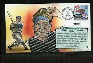 U. S. #3187J (US462) FDC Yogi Berra World Series, NY Yankees & Dodgers
