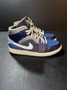 Nike Air Jordan 1 Retro Mid SE Craft 'Inside Out' - DR8868-400 - Size 8 - NICE! - Picture 1 of 9
