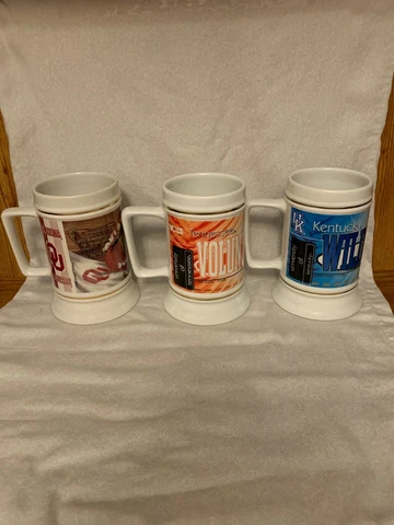 NCAA Assorted Teams Team Reflections by Xpres Ceramic 24oz Beer Stein Mug Cover