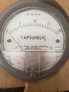 NUEVO - Manómetro Diferencial Capshuhelic DWYER 4220B - Envío Gratis - Imagen 1 de 3