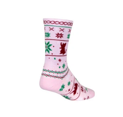 Calcetines - SockGuy - Suéter Feo Gatito S/M Vacaciones Ciclismo/Correr NUEVO Foto 1 de 4