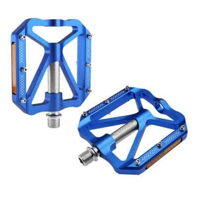 Reflective Mountain Bike Pedal 3 Bearings Non-Slip MTB Pedal Bicycle Accessories - Image 1 of 4