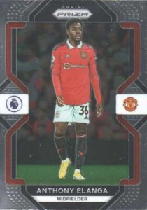 2022-23 Panini Prizm English Premier League Soccer Card #87 Anthony Elanga - Picture 1 of 2