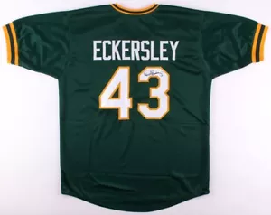 Dennis Eckersley Signed Oakland Athletics Jersey (JSA COA) 1992 MVP & Cy Young - Picture 1 of 6