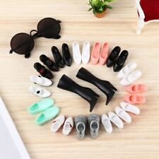11.5" Doll Accessories Toys Foot Flat Shoes Sneakers High Heels Cool Sunglasses
