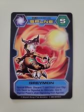 Digimon D-Tector - Greymon DT-7 - 1st Edition - Series 1 Bandai 2002 NM