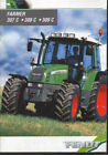 Fendt Farmer 307C, 308C and 309C Tractor Brochure Leaflet