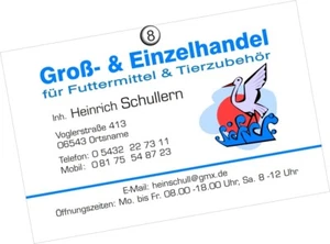 50 Visitenkarten. Einfach Design-Muster  & Druckkarton im Angebot auswählen - Bild 1 von 14