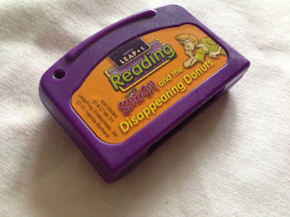 LeapFrog Leap 1 LeapPad Reading Scooby-Doo Disappearing Donuts Cartridge Only - Image 1 of 1