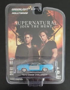 Greenlight Hollywood Diecast Supernatural 1970 Dodge Challenger Car New - Picture 1 of 2