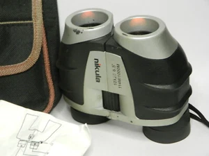 Nikula 10 x 25 Field 6.5 114m/1000m Pocket Binoculars w Case & Manual - c8 - Picture 1 of 11