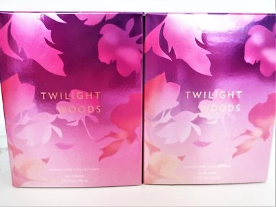 Bath Body Works TWILIGHT WOODS Eau De Toilette EDT, 2,5 oz/75 ml, NEU x 2 - Bild 1 von 4
