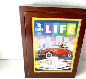 The Game Of Life In Wooden Box Collection Hasbro Pre Owned - Picture 1 of 3