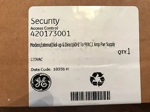 GE Security 420173001 External Industrial Dial-Up Modem with 1A Power Supply - Picture 1 of 4