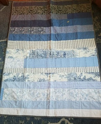  Edredón de retazos cuna bebé guardería tapiz colgante de pared 44" ancho 58" largo  Foto 1 de 4