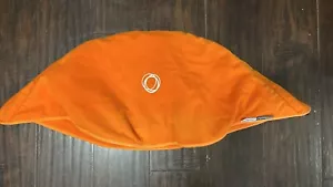 Bugaboo Cameleon 1,2,3, Orange Fleece Fabric Baby Frog sunshade hood Canopy - Picture 1 of 2