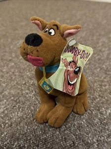Rare 1999 Scooby Doo dog Plush 6" beanie soft toy Play by Play With Tags - Picture 1 of 7
