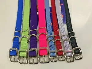 Nuevo collar o correa de nailon Hamilton para perros de la M a la L elige color y tamaño - Imagen 1 de 9