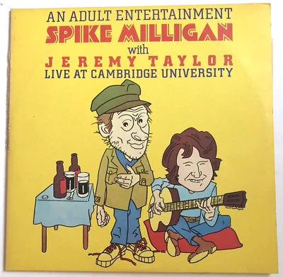 Spike Milligan - An Adult Entertainment Live At Cambridge Uni 1974 Jeremy Taylor - Image 1 of 4