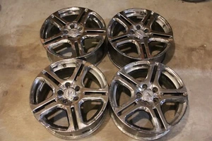 Acura TL TSX A-Spec 18” OEM Honda Enkei Wheels Rims 18x7.5 Chrome RARE Set Of 4 - Picture 1 of 18