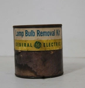 KIT DE EXTRACCIÓN DE BOMBILLA ELÉCTRICA GENERAL DE COLECCIÓN PARA AUTOMÓVIL CAMIÓN HOT ROD RETRO ESTAÑO GE - Imagen 1 de 6