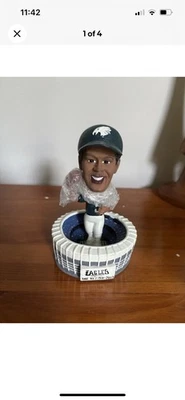 Зеленая футболка с качающейся головой Донована Макнабба из Veterans Stadium Bobbing Head Eagles NFL - Изображение 1 из 4