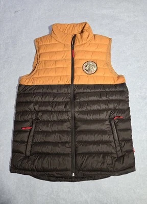 Chaleco Magellan Shiner Bock Cervezas Para Hombres M Acolchado Puffer Ligero Exterior  Foto 1 de 4