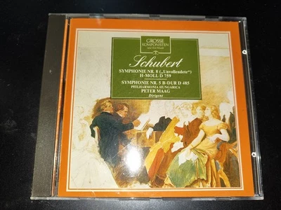 SCHUBERT - SYMPHONIE Nr. 8 + 5  - PHILHARMONIA HUNGARICA, PETER MAAG - Bild 1 von 2