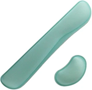 Memory Foam Set Keyboard and Mouse Wrist Pad standard, Mint Green - Afbeelding 1 van 7