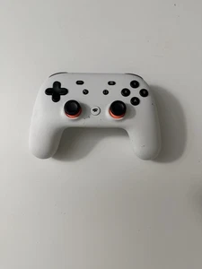 Google Stadia H2B Controller White Tested No Cables - Picture 1 of 3