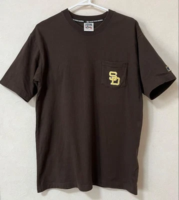 Camiseta San Diego Padres MLB Marrón Bolsillo Yu Darvish Talla L Usada Foto 1 de 3