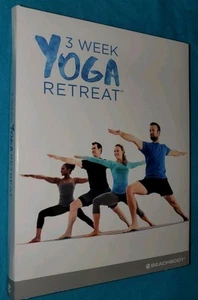 Three Week Yoga Retreat 4 DVD Set BEACHBODY Exercise Workout DVD *FREE SHIPPING* - Imagen 1 de 10
